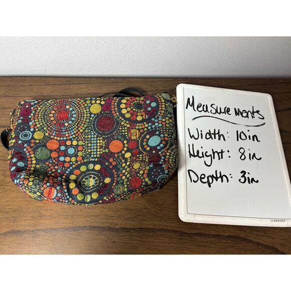 Danny K Tapestry Crossbody Purse Multicolor Boho Made in USA - Picture 10 of 10